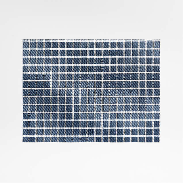 Chilewich Rhythm Blue Placemat + Reviews Crate & Barrel