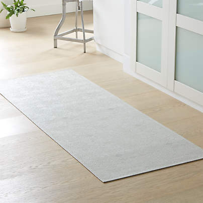 Chilewich ® Mosaic Blue Woven Indoor/Outdoor Floormat 26"x72"