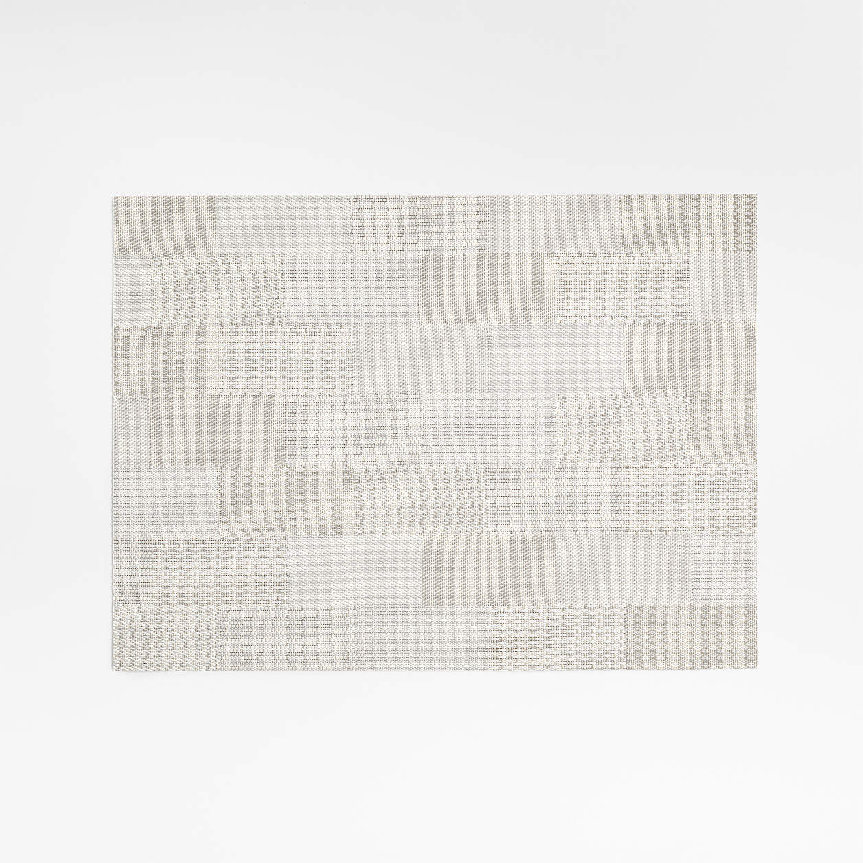 Chilewich Patch Cream Placemat + Reviews Crate & Barrel