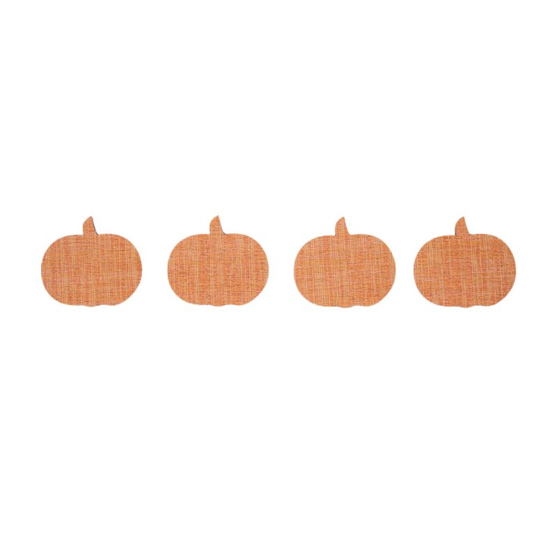 Chilewich Pumpkin Coasters, Set of 4 - image 3 of 4