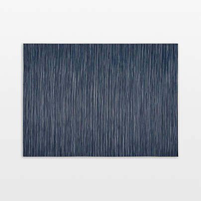 Chilewich ® Ribweave Indigo Doormat 26"x72"