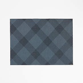 Chilewich Blue Stripe Woven Indoor/Outdoor Floormat 20