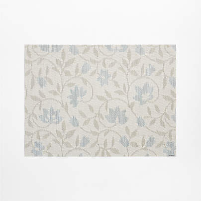 Chilewich Rectangular Spring Flower Easy-Clean Vinyl Placemat