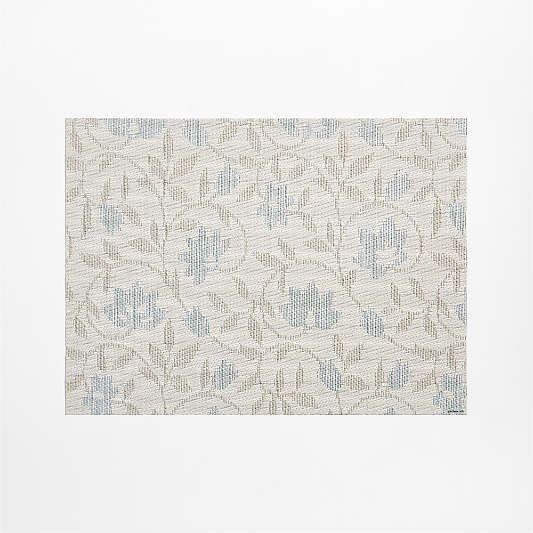 Chilewich Rectangular Spring Flower Easy-Clean Vinyl Placemat