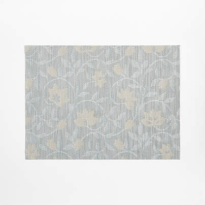 Chilewich Rectangular Spring Flower Easy-Clean Vinyl Placemat