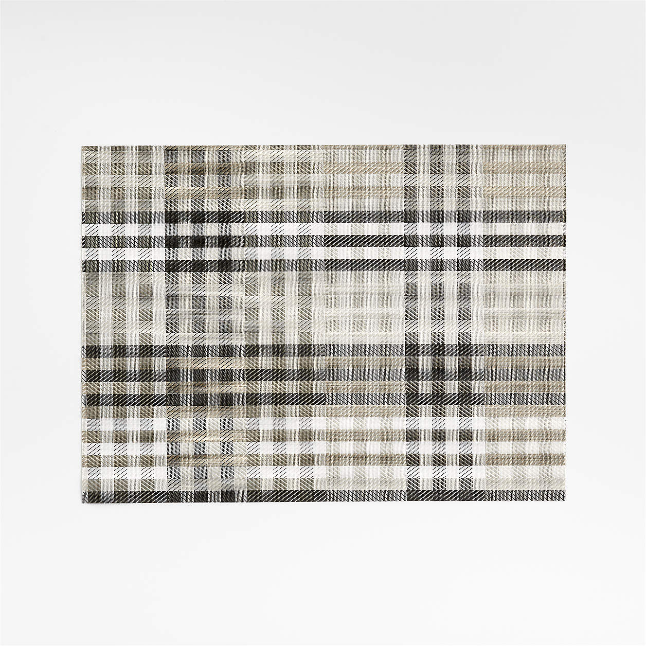 Chilewich Rhythm Black Placemat + Reviews Crate & Barrel