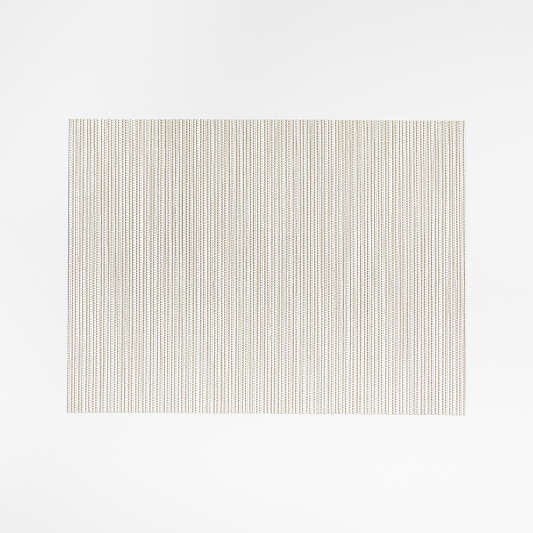 Chilewich ® Ridge Neutral Vinyl Placemat