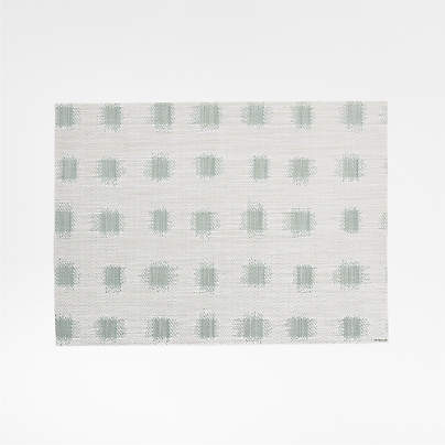 Chilewich ® Sage Rectangular Geometric Placemat