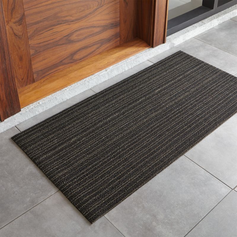 Chilewich ® Steel Striped 24"x48" Doormat