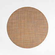 Chilewich ® 72" Teak Basketweave Table Runner