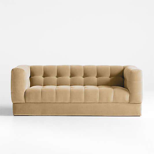 Chiltern Velvet Tufted Sofa 78"