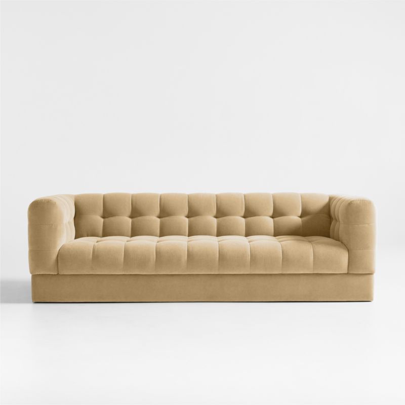 Chiltern Velvet Tufted Sofa 94" - image 0 of 12