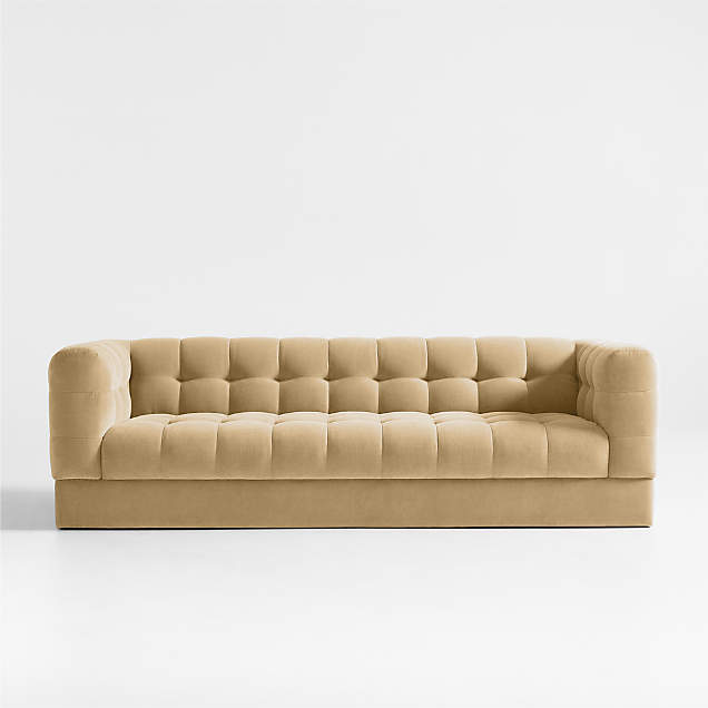 Chiltern Velvet Tufted Sofa 94