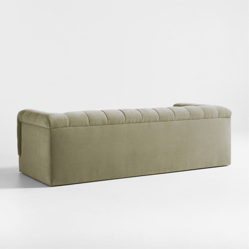 Chiltern Velvet Tufted Sofa 94" - image 4 of 7