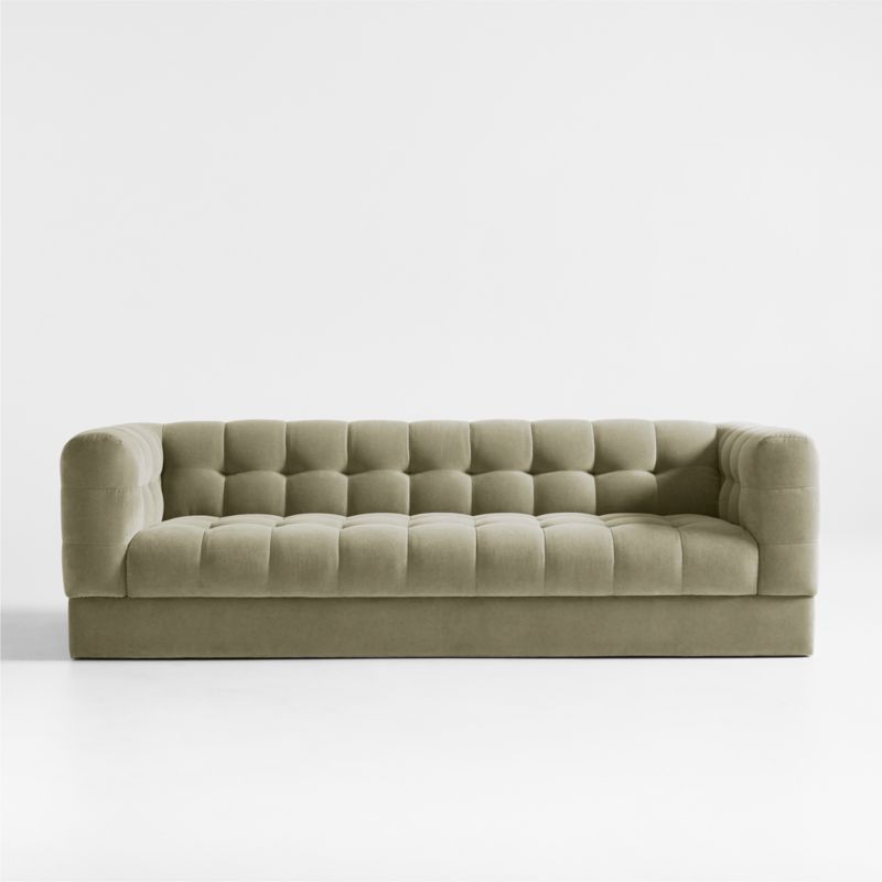 Chiltern Velvet Tufted Sofa 94"