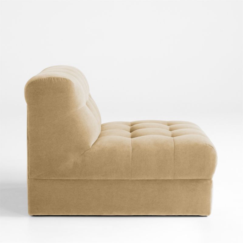 Chiltern Velvet Slipper Chair - image 4 of 7