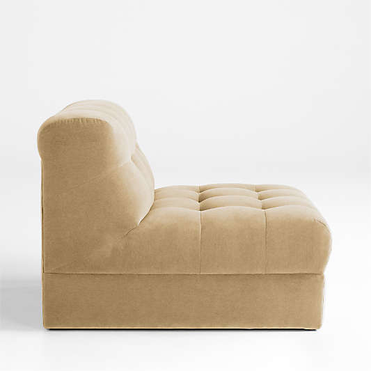 Chiltern Velvet Slipper Chair