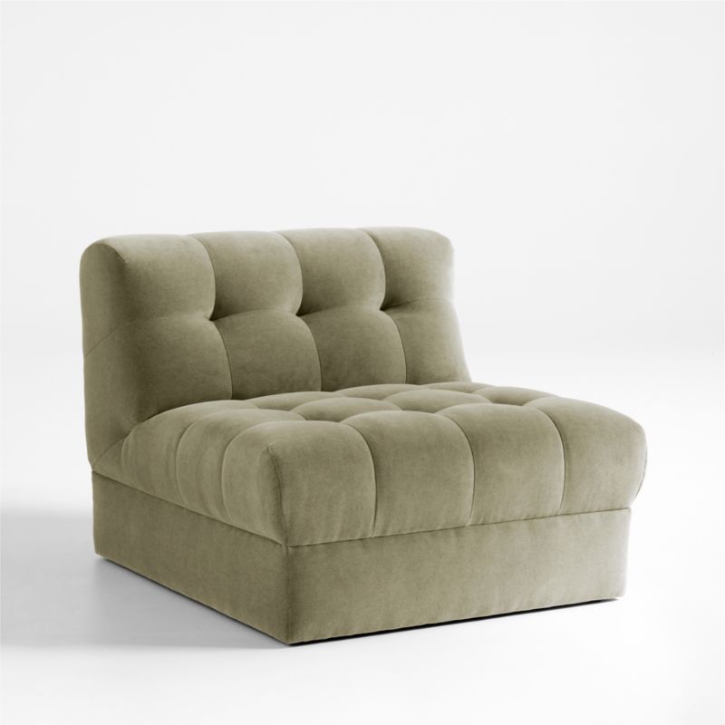 Chiltern Velvet Slipper Chair - image 0 of 9