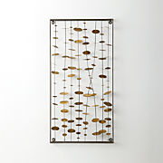 'Chimes' Metal Wall Art Sculpture 23.5"x46"