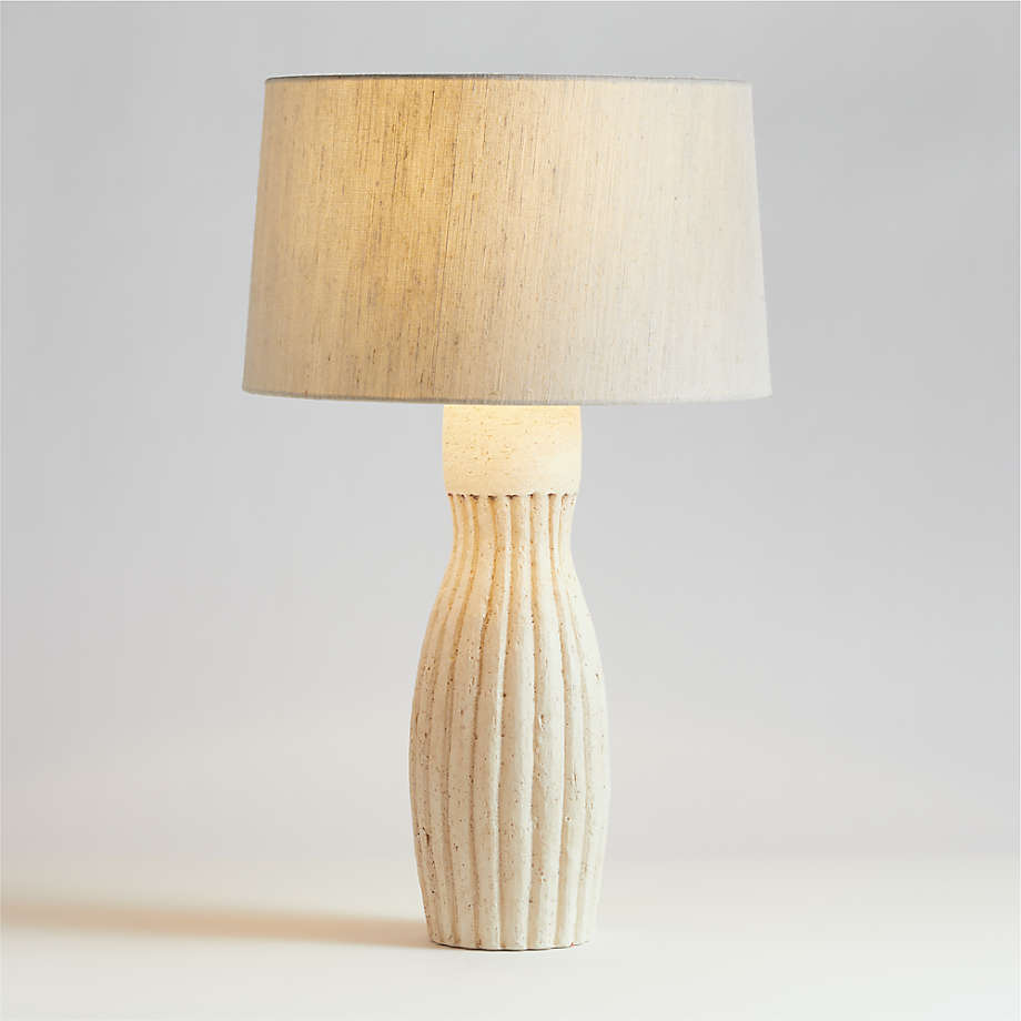 Karina Ivory Table Lamp + Reviews | Crate & Barrel