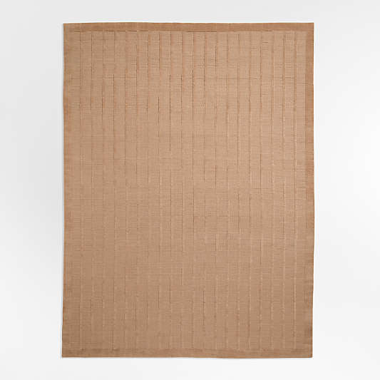 Chelsea Wool Handwoven Beige Rug