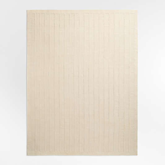 Chelsea Wool Handwoven Ivory Rug