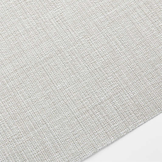 Chilewhich Crepe White Rectangle Placemat