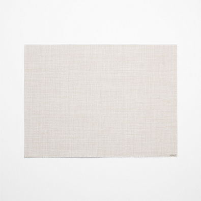 View Chilewich ® Crepe White Rectangle Placemat details