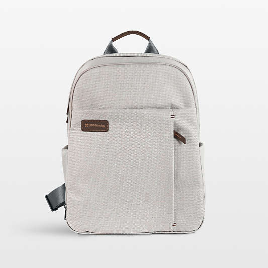 UPPAbaby Savannah Pearl Grey Jacquard Diaper Bag Backpack