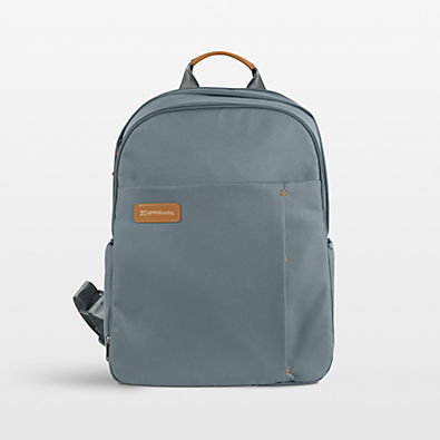 View UPPAbaby Callum Stone Blue Diaper Bag Backpack details