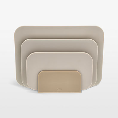 View Rosti Choptima Cutting Board Set in Hummus, Set of 3 details