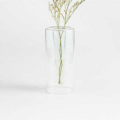 View Chord Small Blown Glass Bud Vase 5.5 by Daniel Humm details