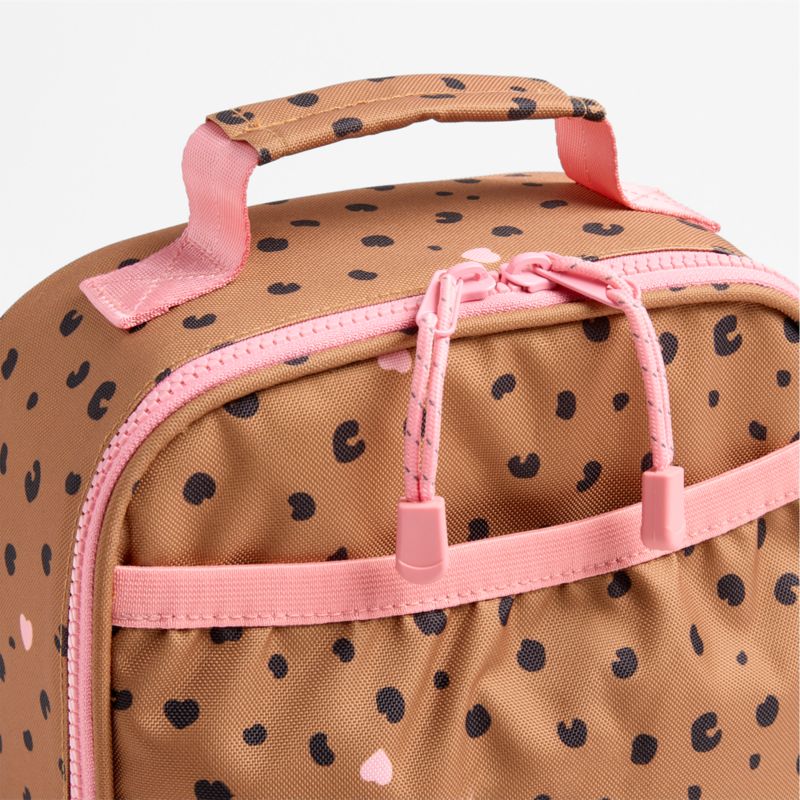 Cheetah Hearts Standard Soft Insulated Kids Lunch Box - image 5 of 8