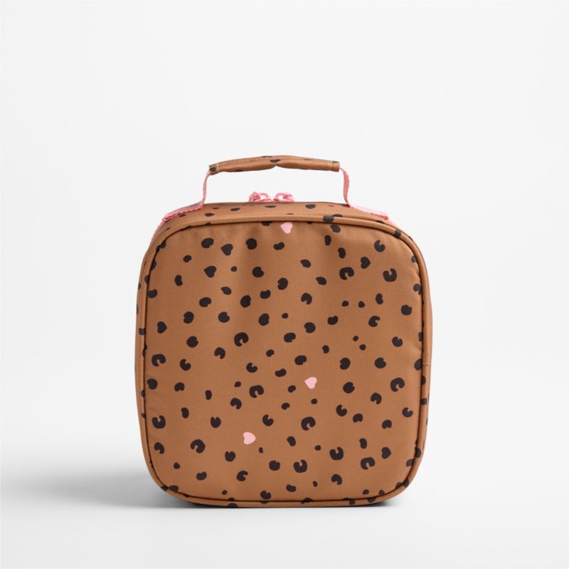 Cheetah Hearts Standard Soft Insulated Kids Lunch Box - image 3 of 8