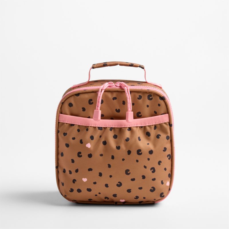 Cheetah Hearts Standard Soft Insulated Kids Lunch Box - image 2 of 8