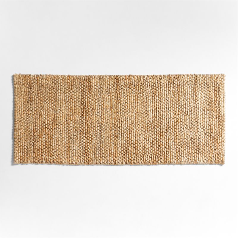 Chunky Loop Jute Natural Double Doormat 24"x57" - image 0 of 4