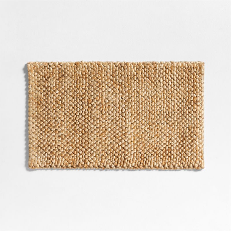 Chunky Loop Jute Natural Doormat 18