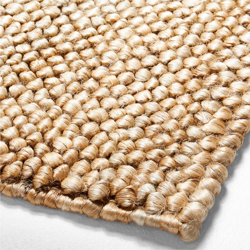 Chunky Loop Jute Natural Double Doormat 24