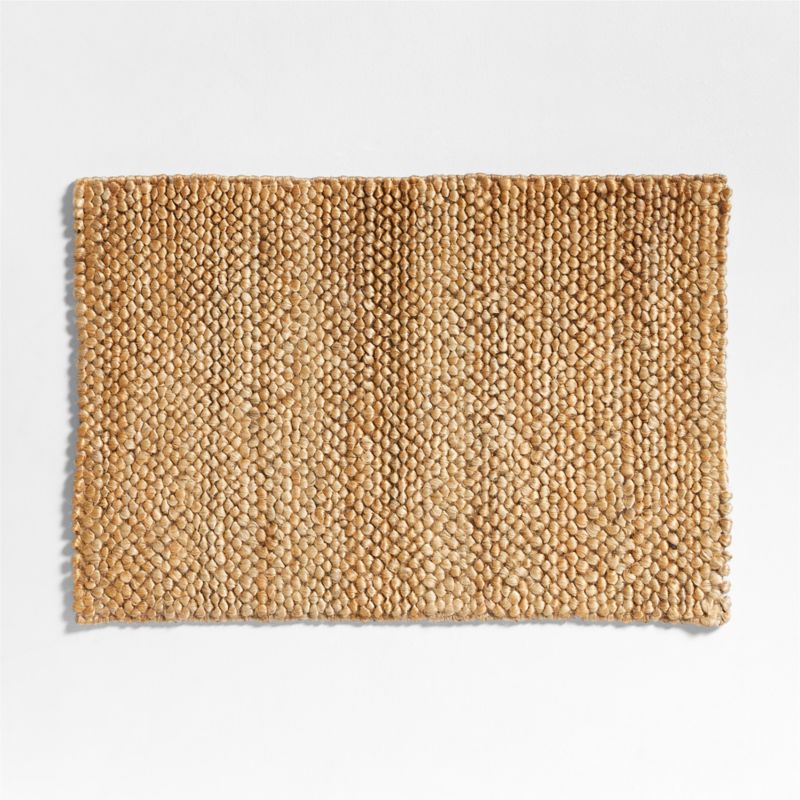 Chunky Loop Jute Natural Doormat 24"x36"