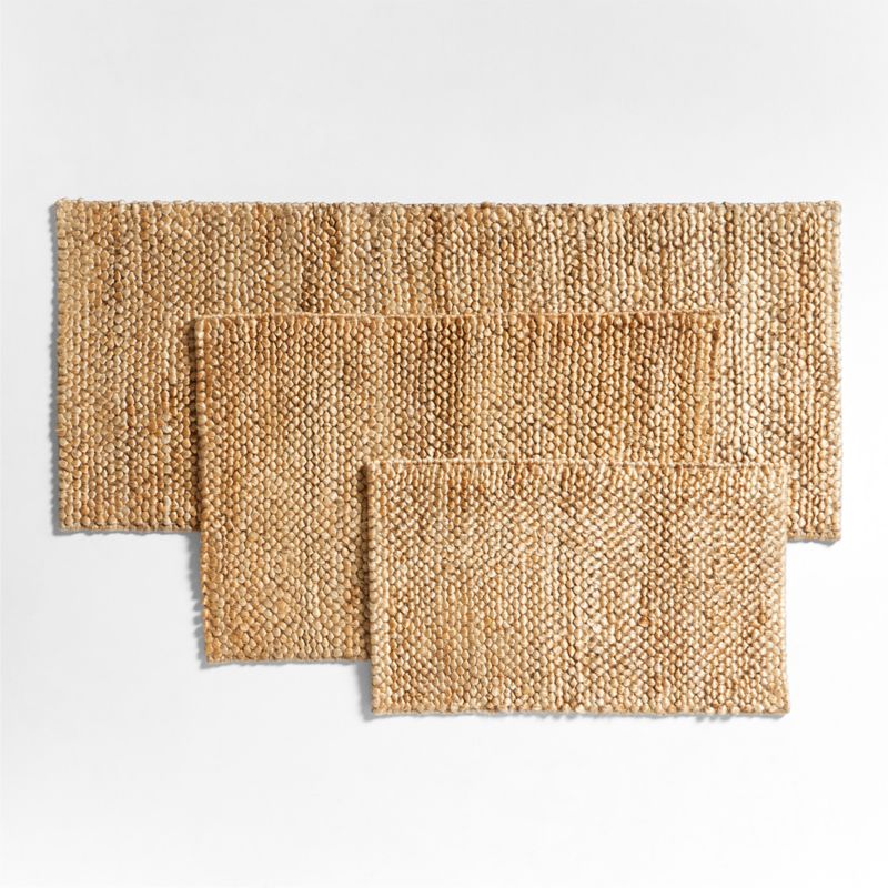 Chunky Loop Jute Natural Doormat 24"x36"