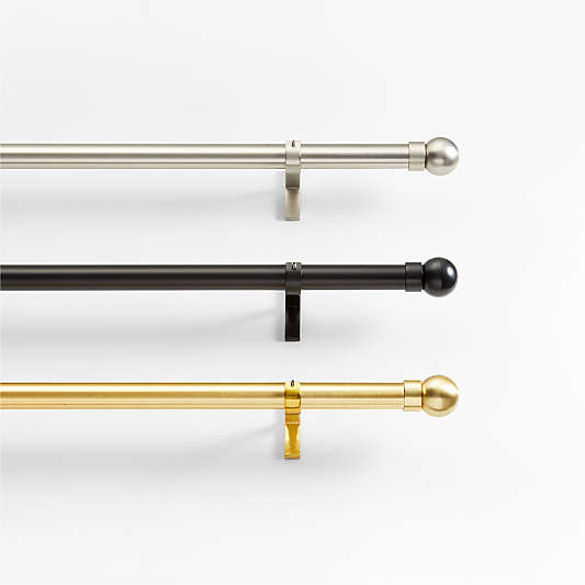 Rod with Small Round Finial