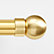 Small Round Finial (1" Rod Diameter)