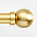 Large Round Finial (1.5" Rod Diameter)