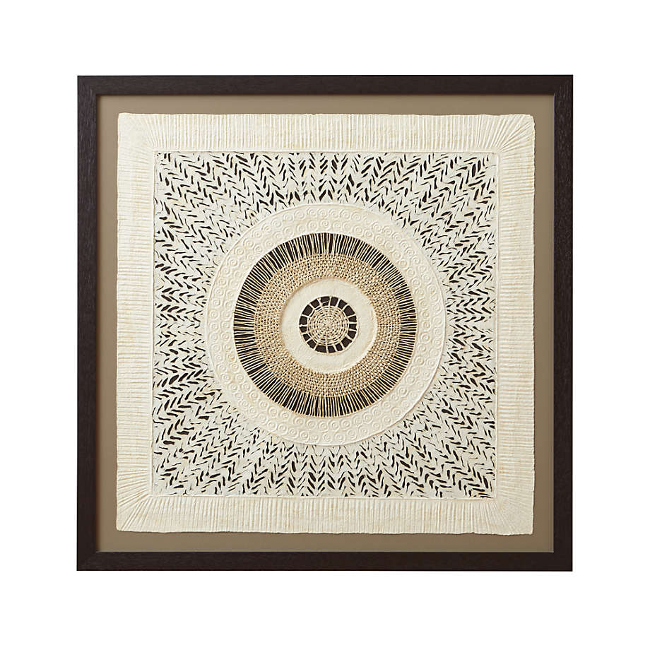 Trademark Global Incado Feather Circle Canvas Art