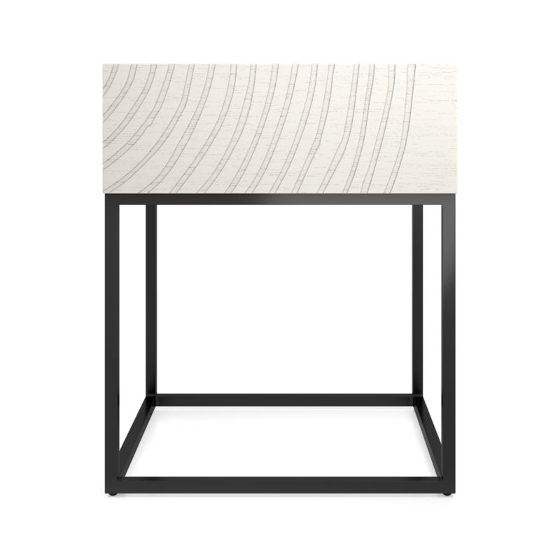 Circulus Dove White Wood Nightstand - image 9 of 14