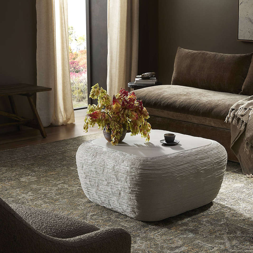 Gianne Modern Classic Marble Round Coffee Table
