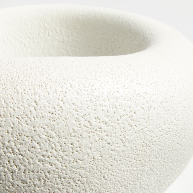 Cirro White Ceramic Centerpiece Bowl 16" - image 8 of 11