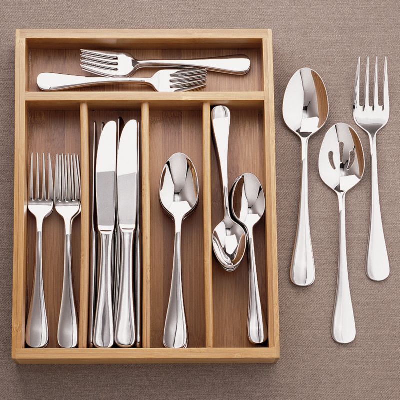 Cirrus 52-Piece Flatware Set - image 3 of 10