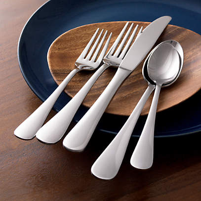 Cirrus 52 Piece Flatware Set Reviews Crate Barrel