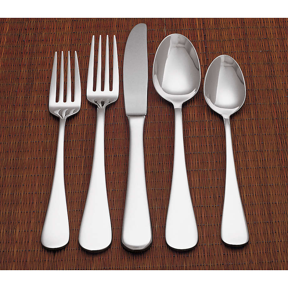 Cirrus 52 Piece Flatware Set Reviews Crate Barrel